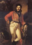 Kiprensky, Orest Portrait of Yevgraf Davydov,Colonel of The Life-Guards oil on canvas